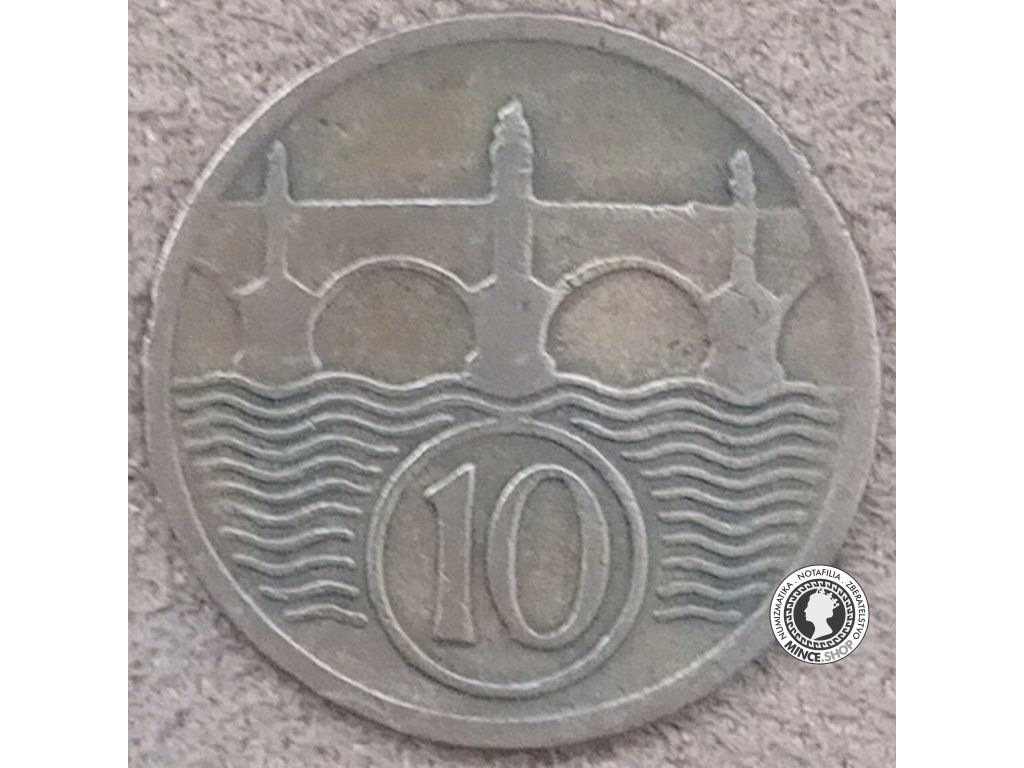 10 halier - 1.ČSR - 1924