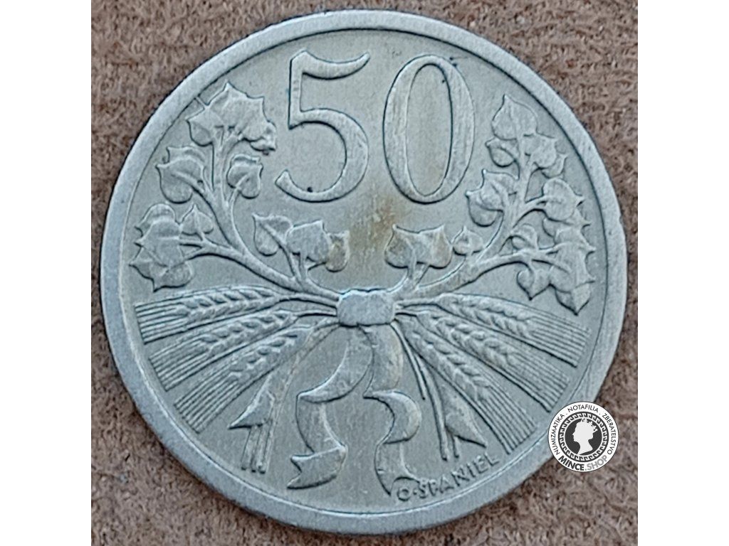 50 halier - 1.ČSR - 1921