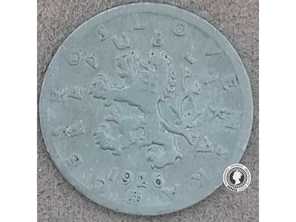 50 halier - 1.ČSR - 1926