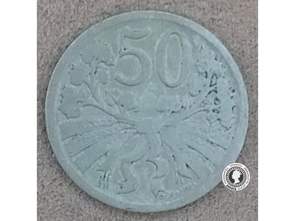 50 halier - 1.ČSR - 1926