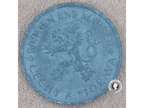 1 koruna - Protektorát Čechy a Morava - 1941