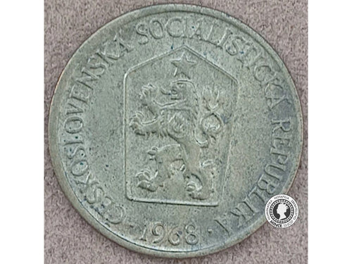 1 koruna - Česko-Slovensko - 1968