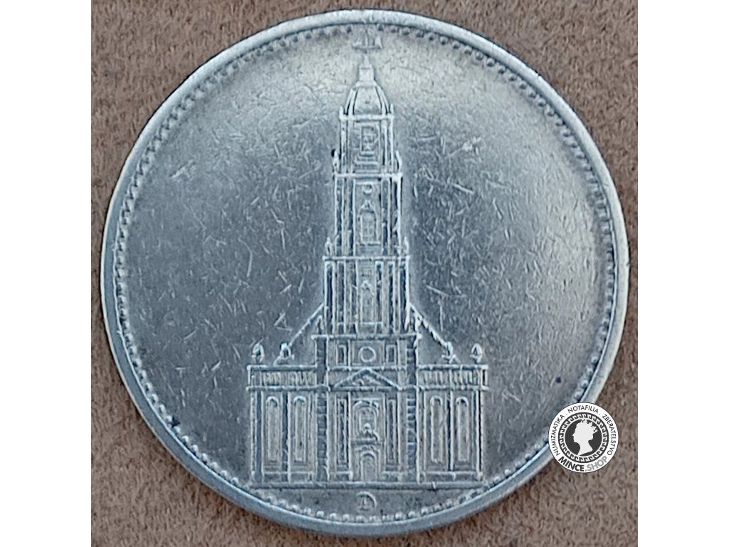 5 mariek - Nemecko - Tretia Ríša - 1934 D