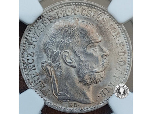 1 korona - Rakúsko-Uhorsko - 1894 - UNC Details