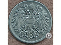 10 halier - Rakúsko-Uhorsko - 1916 - vlajka na štíte